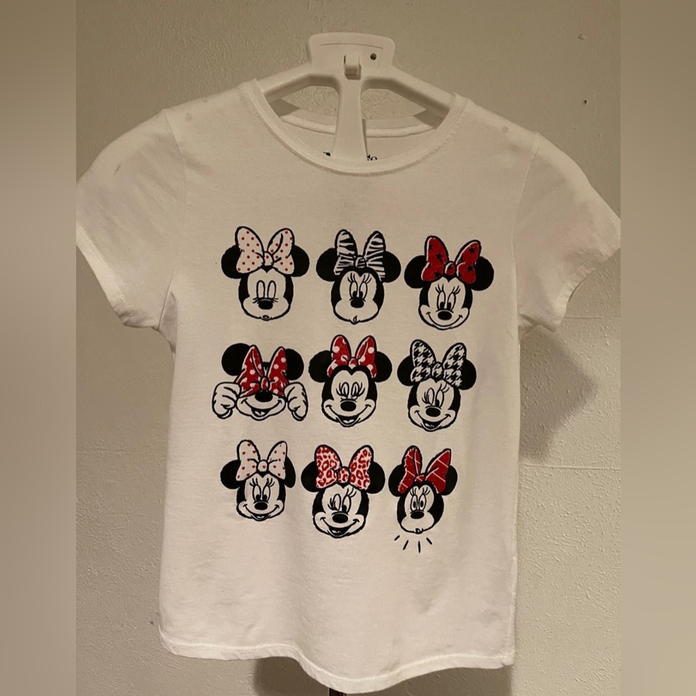 Disney White T-shirt For Girls Size XL (14/16)